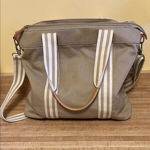 EUC Pottery Barn Kids Classic Diaper Bag with Changing Pad